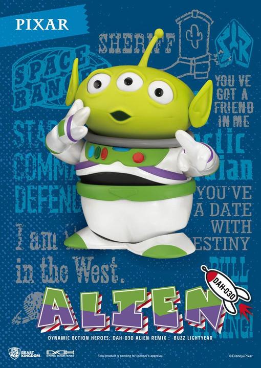 Immagine prodotto Beast Kingdom Statuetta di Toy Story Dynamic Action Heroes Alien Remix Buzz Lightyear 16 cm