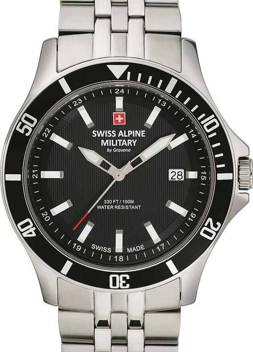 Swiss Alpine Military 7022.1137 Herren 42mm 10ATM (Analoguhr, 42 mm)