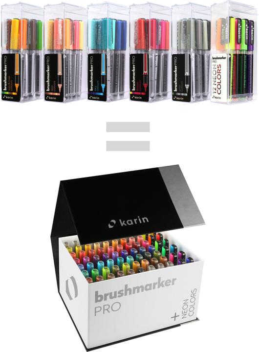 Image du produit Karin Brush Marker Pro Mega Box (Multicolore, 72 x)