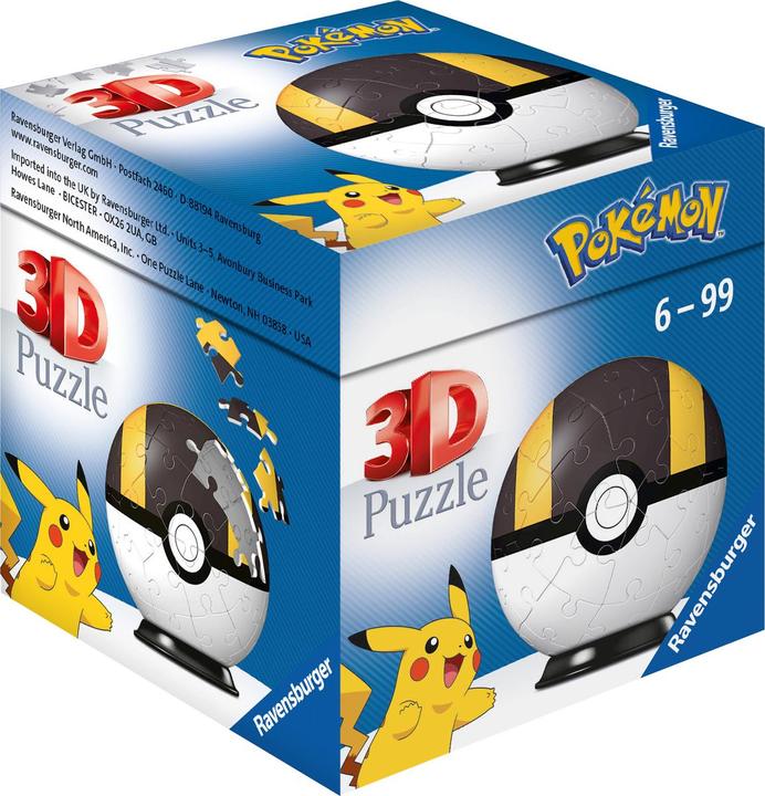 Actual product image Ravensburger Pokémon Pokéballs Hyperball (54 pieces)