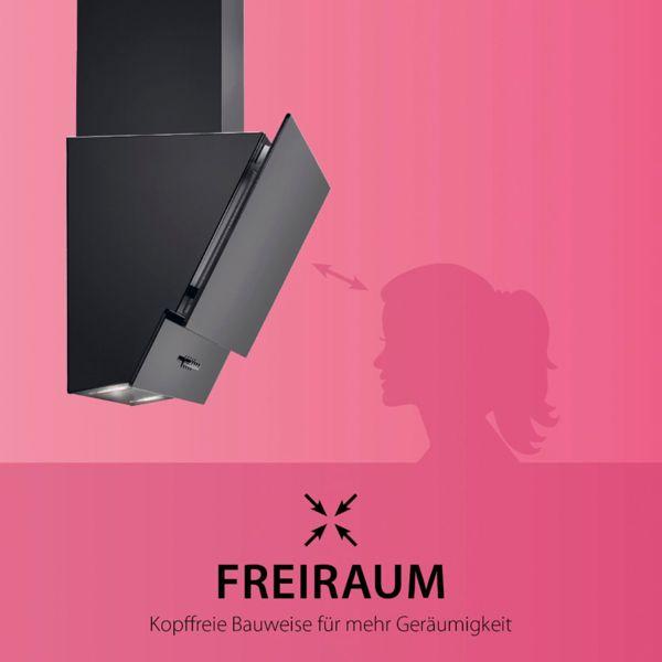 Actual product image Bomann Head free-standing bonnet glass shade DU 7607 G (Wall hood)