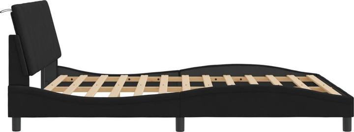 Actual product image VidaXL Bed frame with velvet headboard (160 x 200 cm)