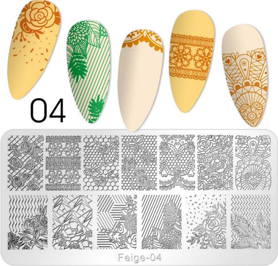 Immagine prodotto MoYou London Stampaggio Nail Art Fig 04