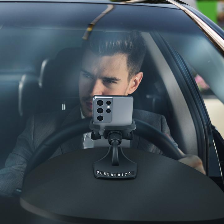 Immagine prodotto LinQ Supporto per smartphone per auto Visiera parasole