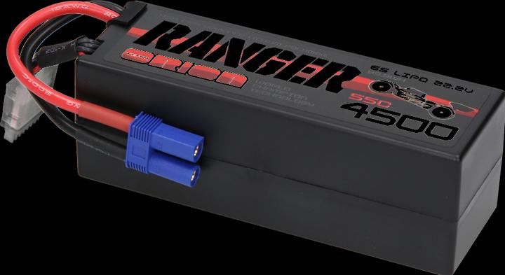 Image du produit Team Orion 6S 55C Ranger LiPo Battery (22.2V/4500mAh) EC5 (22.20 V, 4500 mAh)