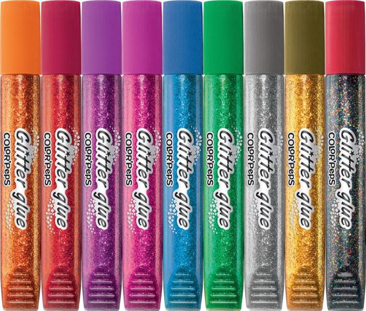 Immagine prodotto Maped Penne Glitter Colore Peps 9 pezzi (Multicolore, 9 x)