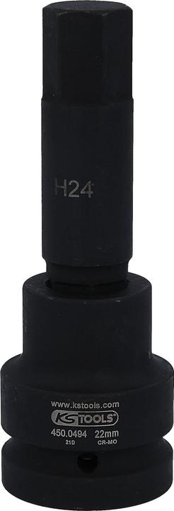 Produktbild KS Tools 1" Kraft-Bit-Stecknuss Innensechskant