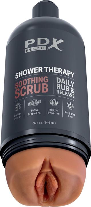 Produktbild Pdx Plus Duschtherapie Beruhigendes Peeling Hellbraun