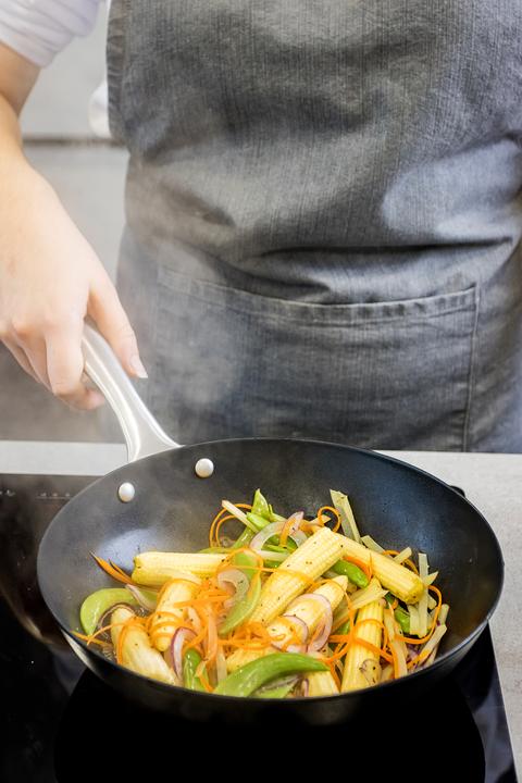 Produktbild Master Class Wok (26 cm, Wok Pfanne, Aluminiumguss)