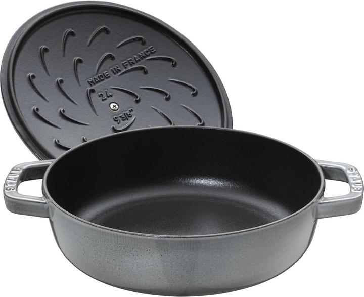 Immagine prodotto Staub Tostatore multifunzione (28 cm, Pirofila + casseruola, Ghisa)