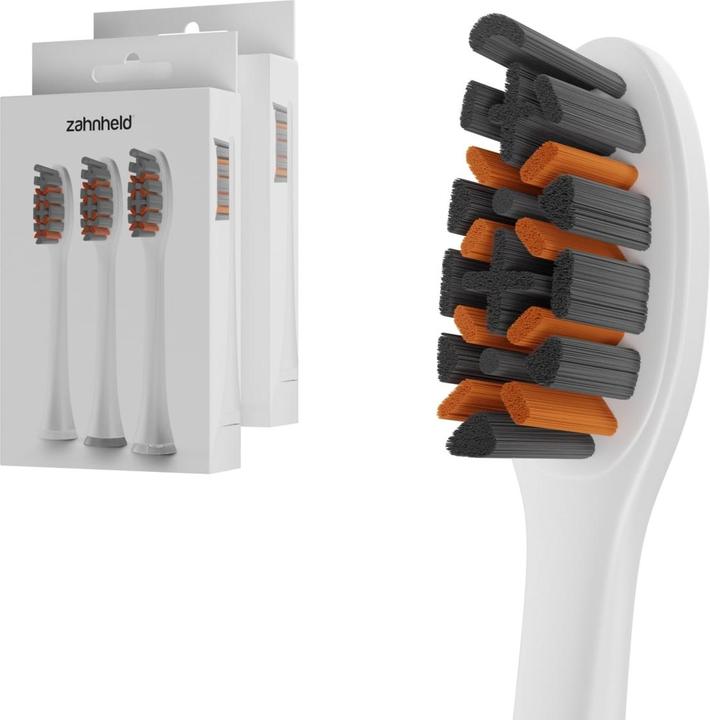 Produktbild Zahnheld Bürstenkopf Pro X-Clean 6x Weiss (6 x)