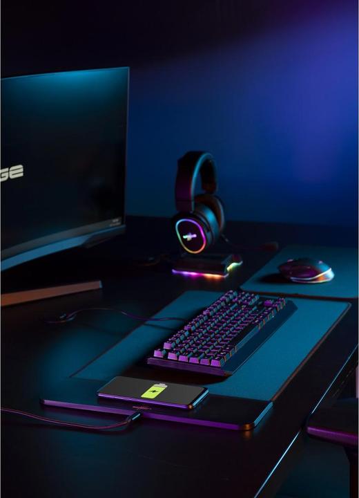 Image du produit Urage Tapis de souris de jeu "Lethality 460 Power", noir, Ind