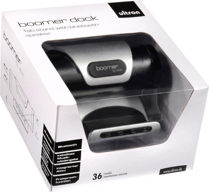 Actual product image Ultron boomer dock - Speaker (4 h, Battery operated)