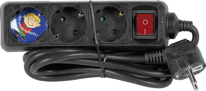 Immagine prodotto REV Presa da tavolo uscita 3-fold 1.4 m con interruttore (3 x, CEE 7/3, 1.40 m)