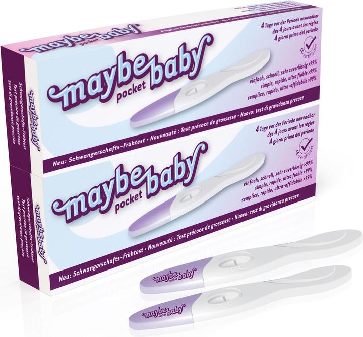 maybe-baby Schwangerschaftsfrühtest (2 x)