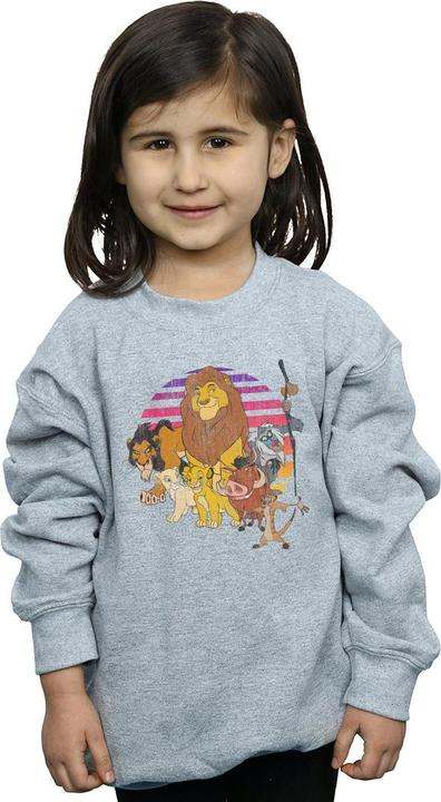 Actual product image Disney Girls The Lion King Pride Family Sweatshirt (140, 146)