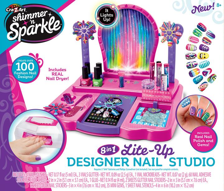 Produktbild Proxy Shimmer "n Sparkle - 8 in 1 Nail Salon with Nail Dryer (20-00238)