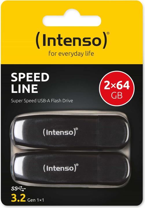 Produktbild Intenso Speed line 2 x 64GB (64 GB, USB-A)
