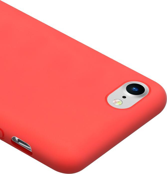 Actual product image Crong Color Cover - case for iPhone SE 2020/8/7 (red) universal (Apple iPhone SE (2nd Gen))