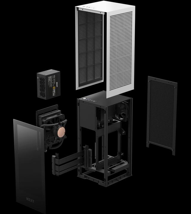 Image du produit NZXT Affaire H1 v2 White SFF Mini-ITX (Mini-ITX)