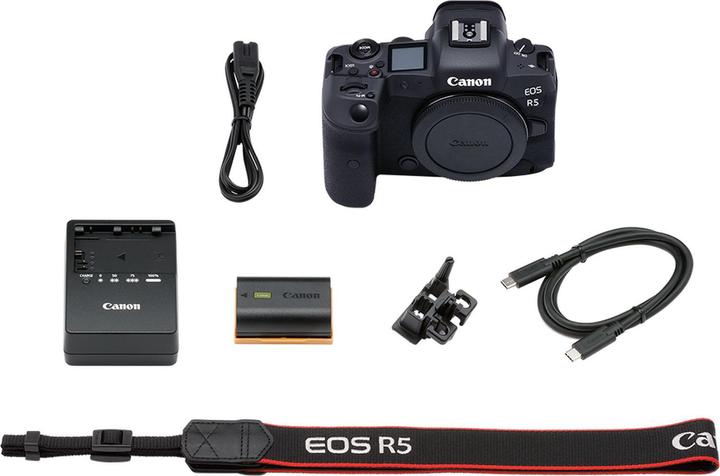 Immagine prodotto Canon EOS R5 (45 Mpx, Full frame / FX)