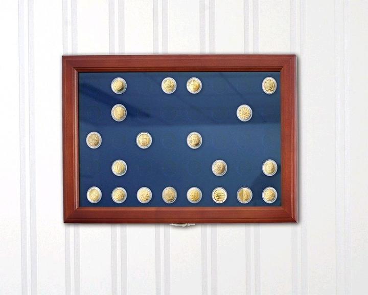 Immagine prodotto Safe Vetrina portamonete con incavi rotondi per 27 x 30 mm Ø