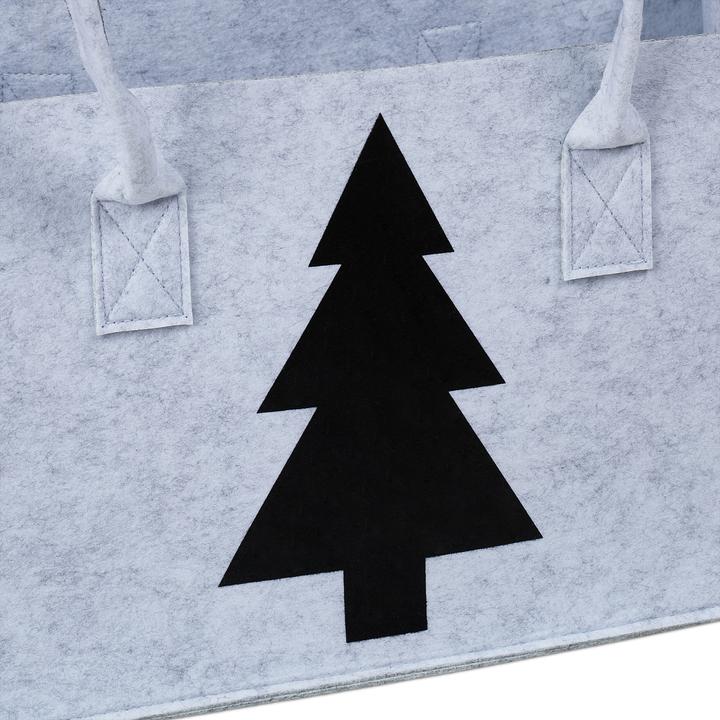 Produktbild Relaxdays Kaminholztasche (50 x 25 x 25 cm)