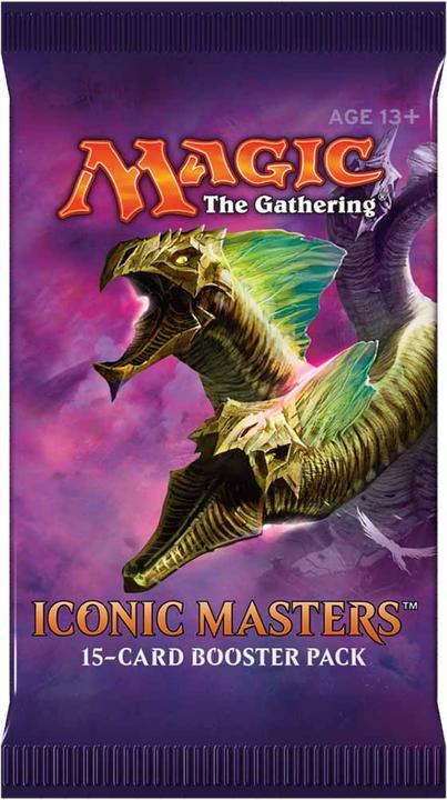 Produktbild Magic the Gathering Iconic Masters Booster - - EN (Englisch, Booster Pack)