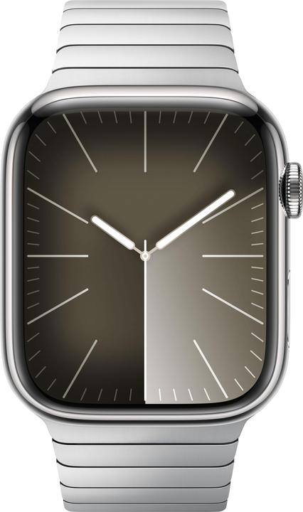 Actual product image Apple Link bracelet (42 mm, Stainless steel, Apple Watch Series 9)