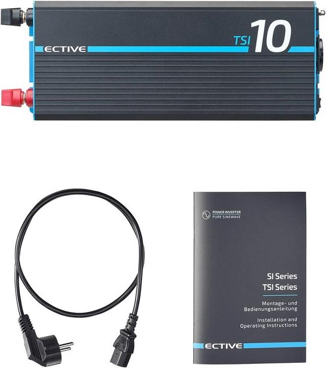 Immagine prodotto Ective TSI102 Inverter a onda sinusoidale 1000W/12V con NVS