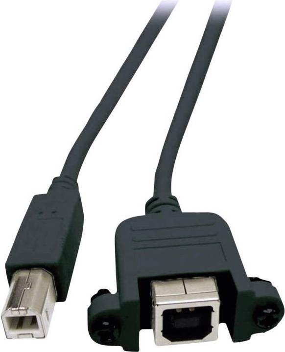 Actual product image EFB Elektronik USB 2.0 extension cable (1 m, USB 2.0)
