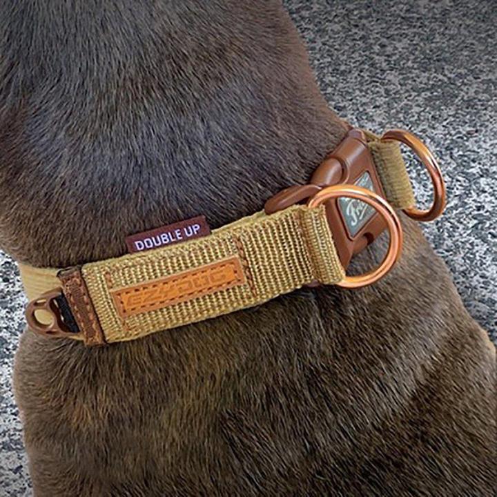Produktbild EzyDog Collar Double Up Corduroy Xl 47-71 Cm - (605.0078) (XL, Hund, Hundesport)