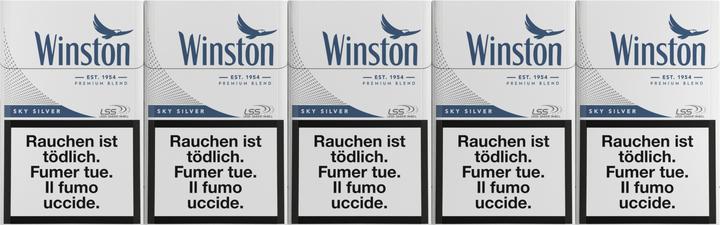 Image du produit Winston Boîte Sky Silver (10 pcs)