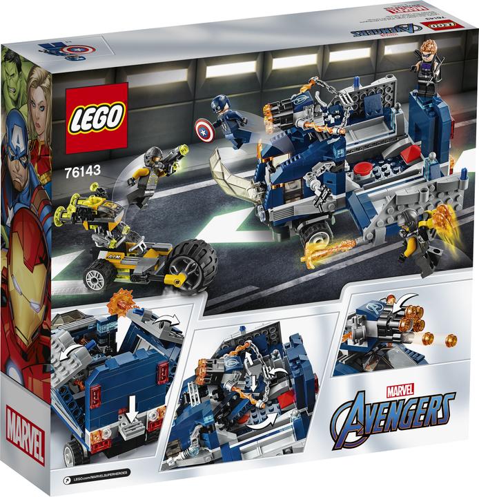 Produktbild LEGO Avengers Truck-Festnahme (76143, LEGO Marvel)