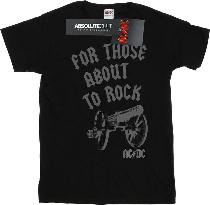 AC/DC For Those About To Rock Cannon TShirt