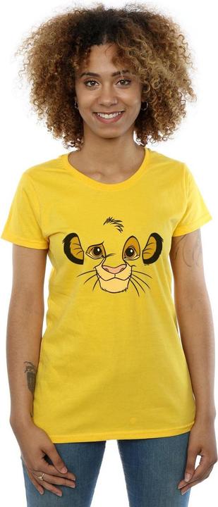Immagine prodotto Disney The Lion King Simba Face Maglietta Donna (XXL)