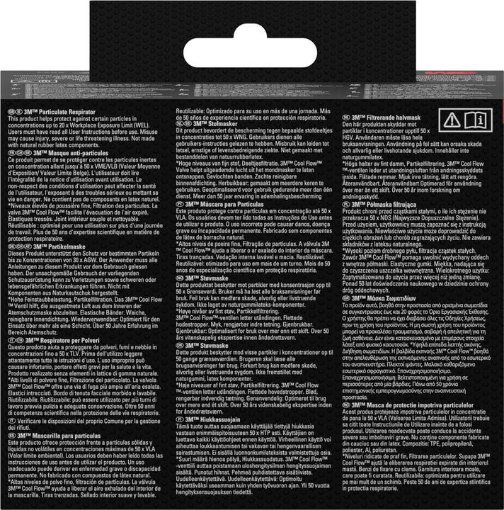 Immagine prodotto 3M Maschera antiparticolato 8822 PRO5 (FFP2, 5 x)