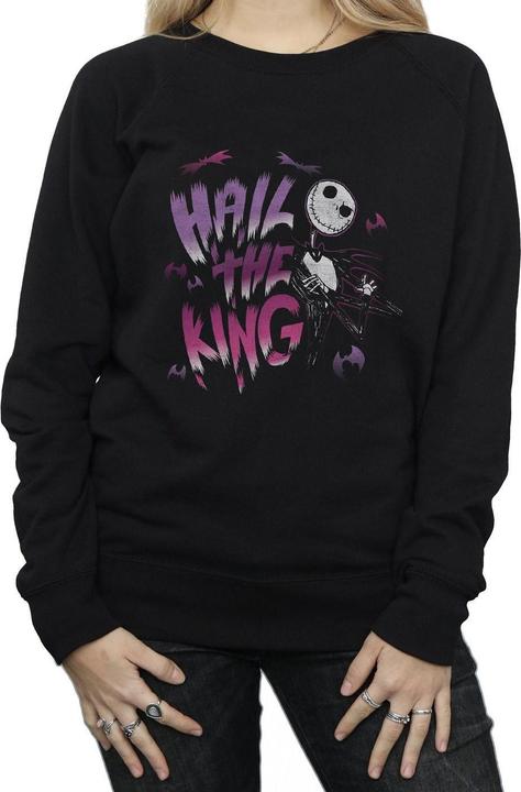 Immagine prodotto Disney Nightmare Before Christmas Hail The King Felpa Donna (L)