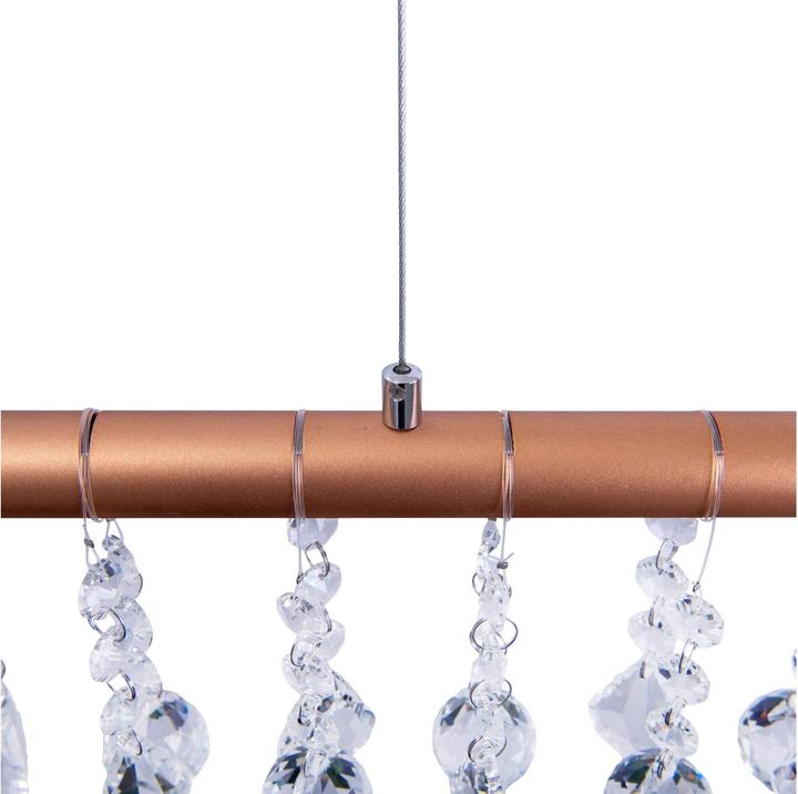 Actual product image Näve LED pendant light Nobilis l: approx 100 cm - gold (2152 lm)