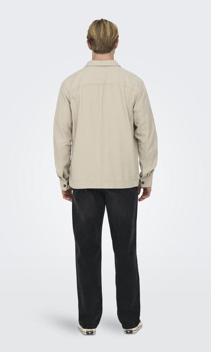 Actual product image Only & Sons Loose fit shirt collar shirt shirt shirt (L)