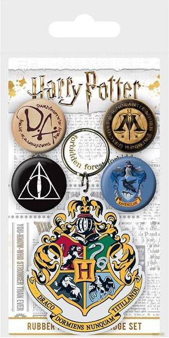 Image du produit Pyramid Harry Potter - Poudlard Pack "Porte-clefs & Badges"
