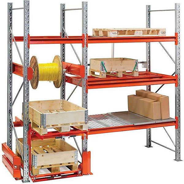 Image du produit kaiserkraft Protection antichoc pour rayonnage à palettes Space avec boulons d'expansion