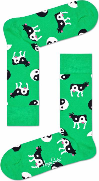 Happy Socks Ying Yang Cow (Einzelpack, 41 - 46)