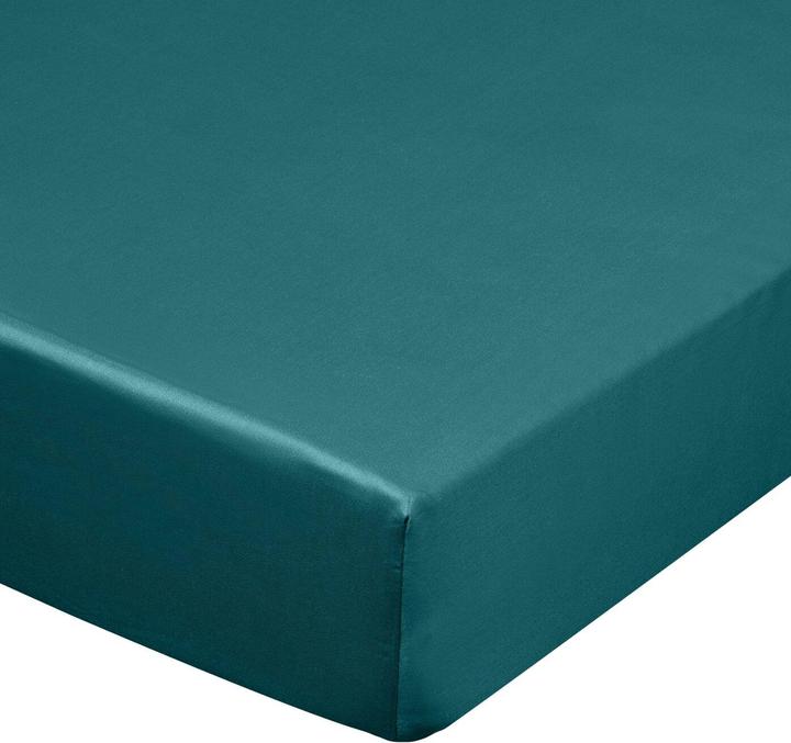 Eurofirany DIVA LINE DINA Laken aus Baumwollsatin mit Gummiband 140 x 200 x 30 cm (140 x 200 cm)
