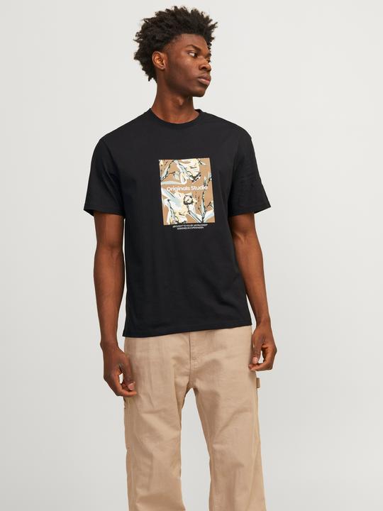 Actual product image Jack & Jones Printed round neck T-shirt T-shirt (XS)
