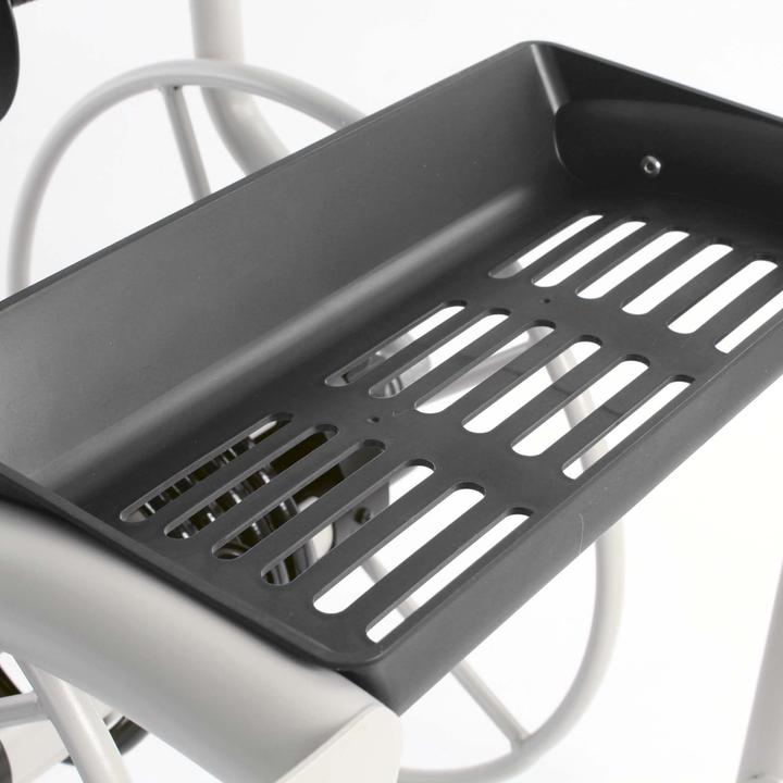 Produktbild XPOtool Schlauchtrommel Metall Wand Kurbel Wasserschlauch Aufroller Garten (60 m)