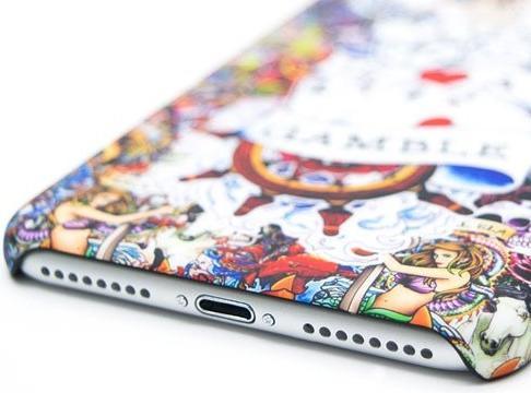 Produktbild I-Paint Hard Case Slim for iPhone 7/8 Plus - Tattoo (Apple iPhone 7 Plus)