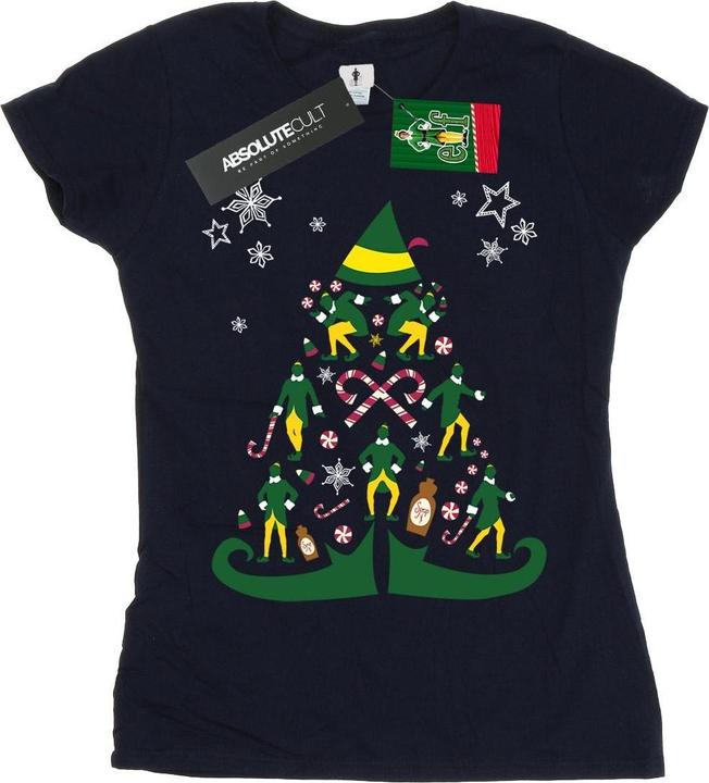 Produktbild Elf Christmas Tree TShirt (S)