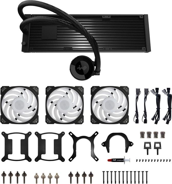 Produktbild In Win InWin MR36 ARGB Komplett-Wasserkühlung - 360mm, schwarz