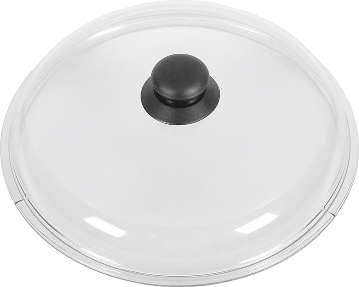 Produktbild Krüger Glasdeckel mit Kunststoffknopf (28 cm, Glas, Kunststoff)
